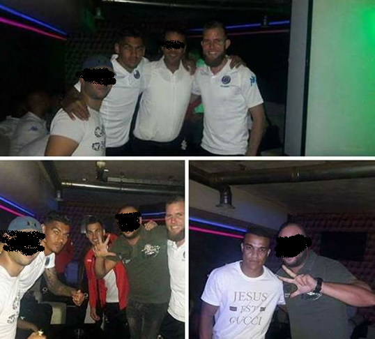 فيما جماهير الافريقي تتجرع مرارة الانسحاب ... روزيكي يحتفل بالهزيمة مع لاعبي سوبر سبور ويظهر امكانيات رهيبة في الرقص